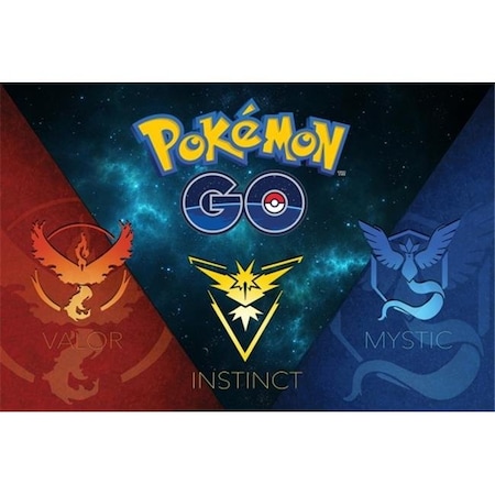 Poster Import Poster Import XPS1372 Pokemon Go Poster Print; 24 x 36 XPS1372